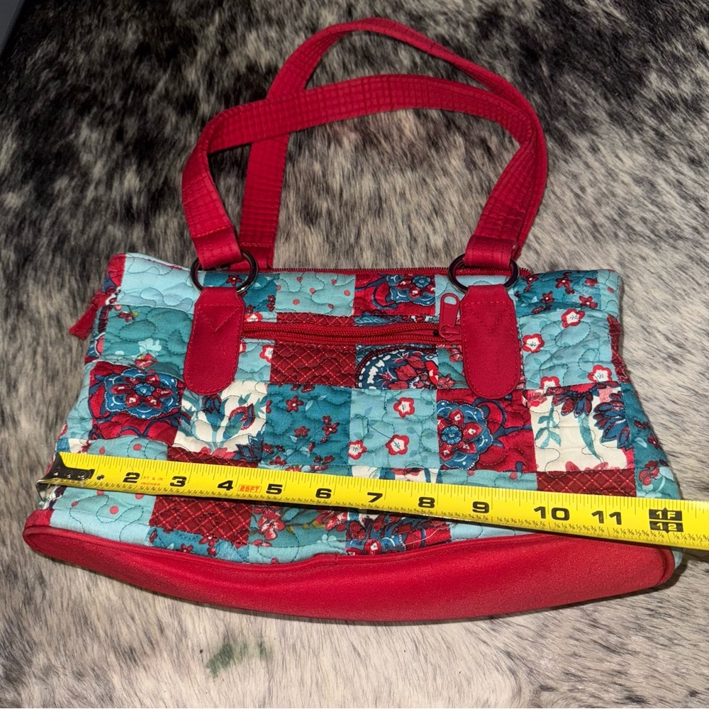 Donna Sharp Patchwork Red And Blue Women's Bag - image 7